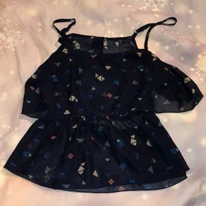 See through adjustable tank top